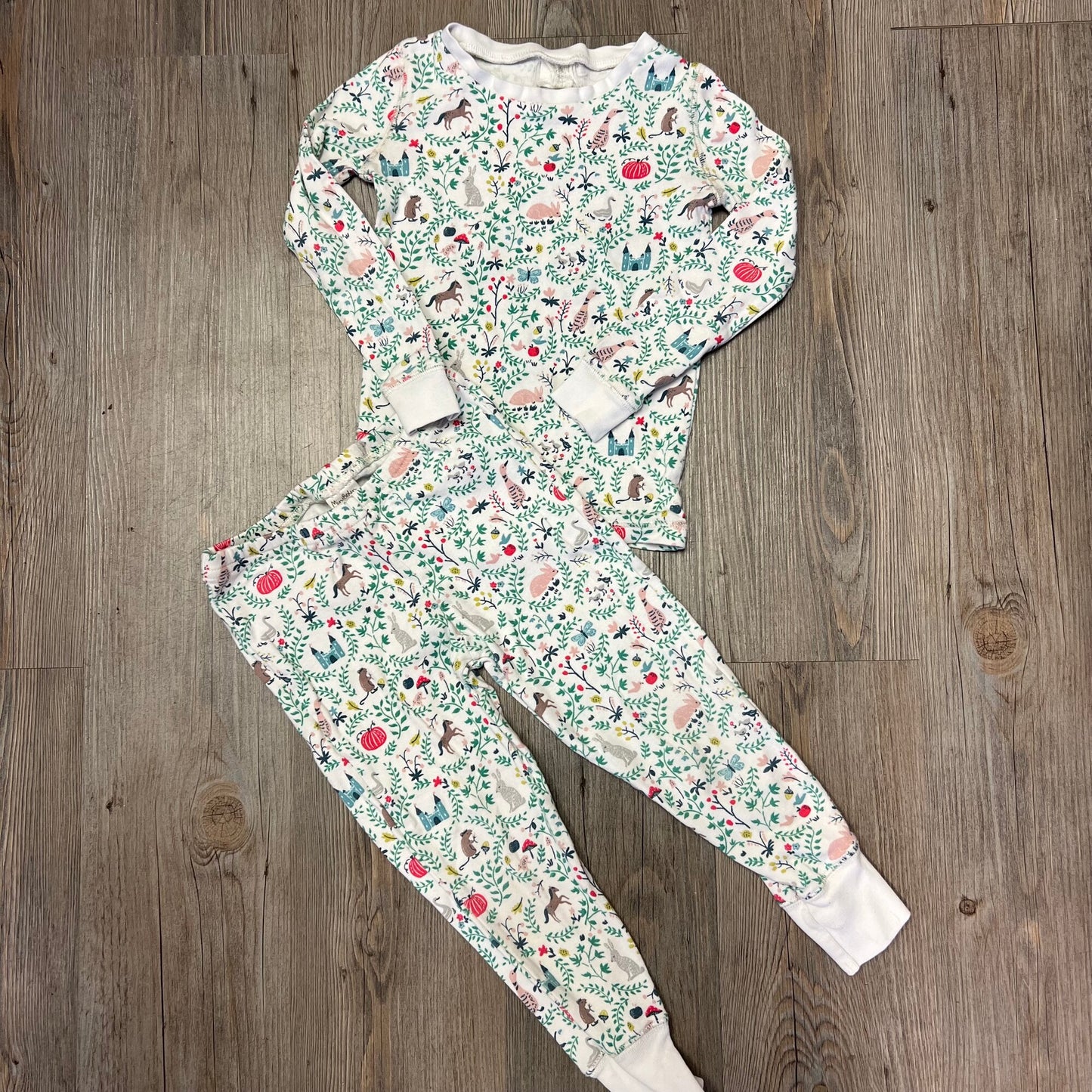 Multi  Mini Boden Pj Set, 4Y