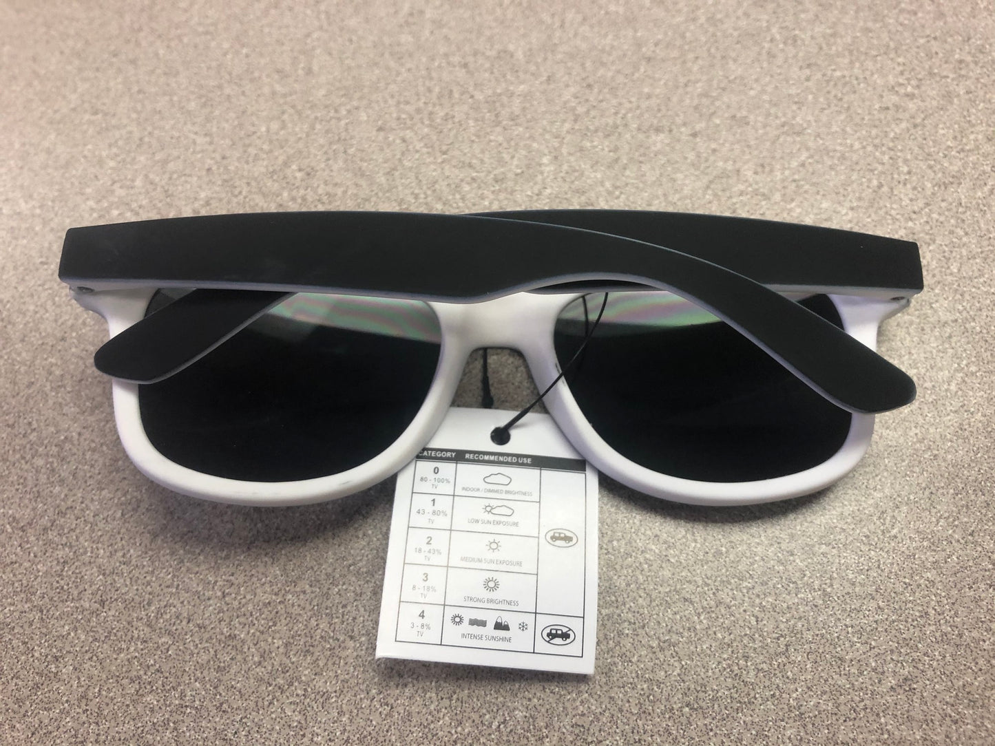 White  2 Tone Sunglasses - NEW!, 1-4 Years