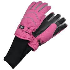 Fuchsia  Snowstoppers Nylon Glove, Age 4-7Y