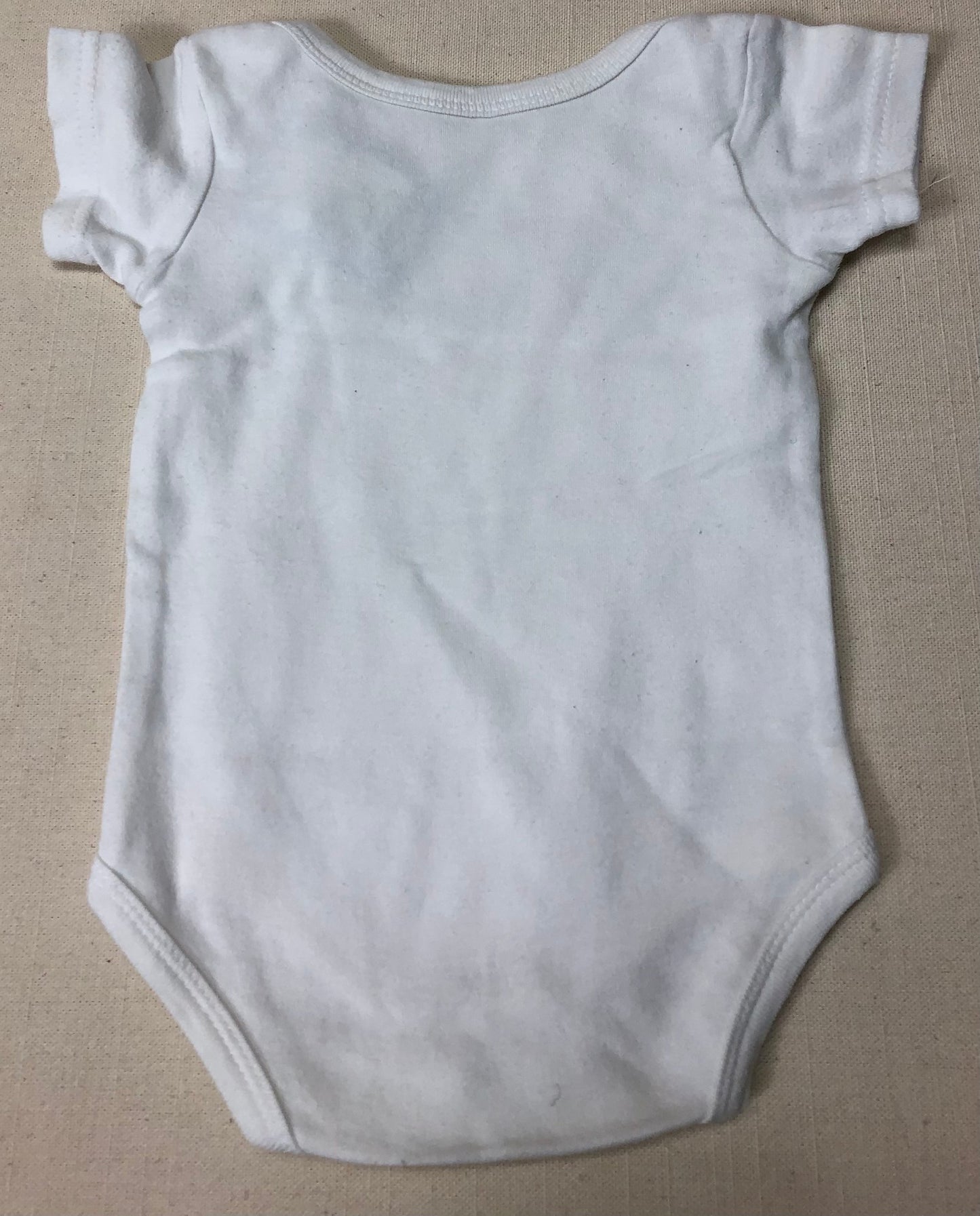 White  Onesie, 6M