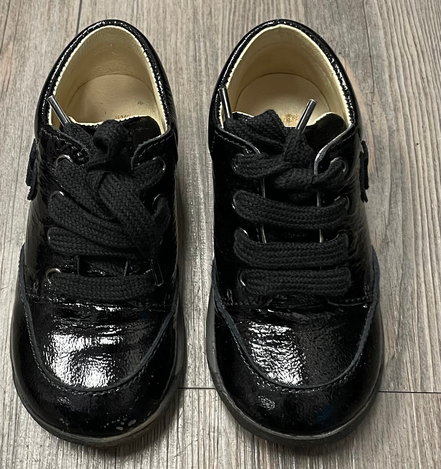 Black  Naturino Lace Up Shoes, 6.5Y