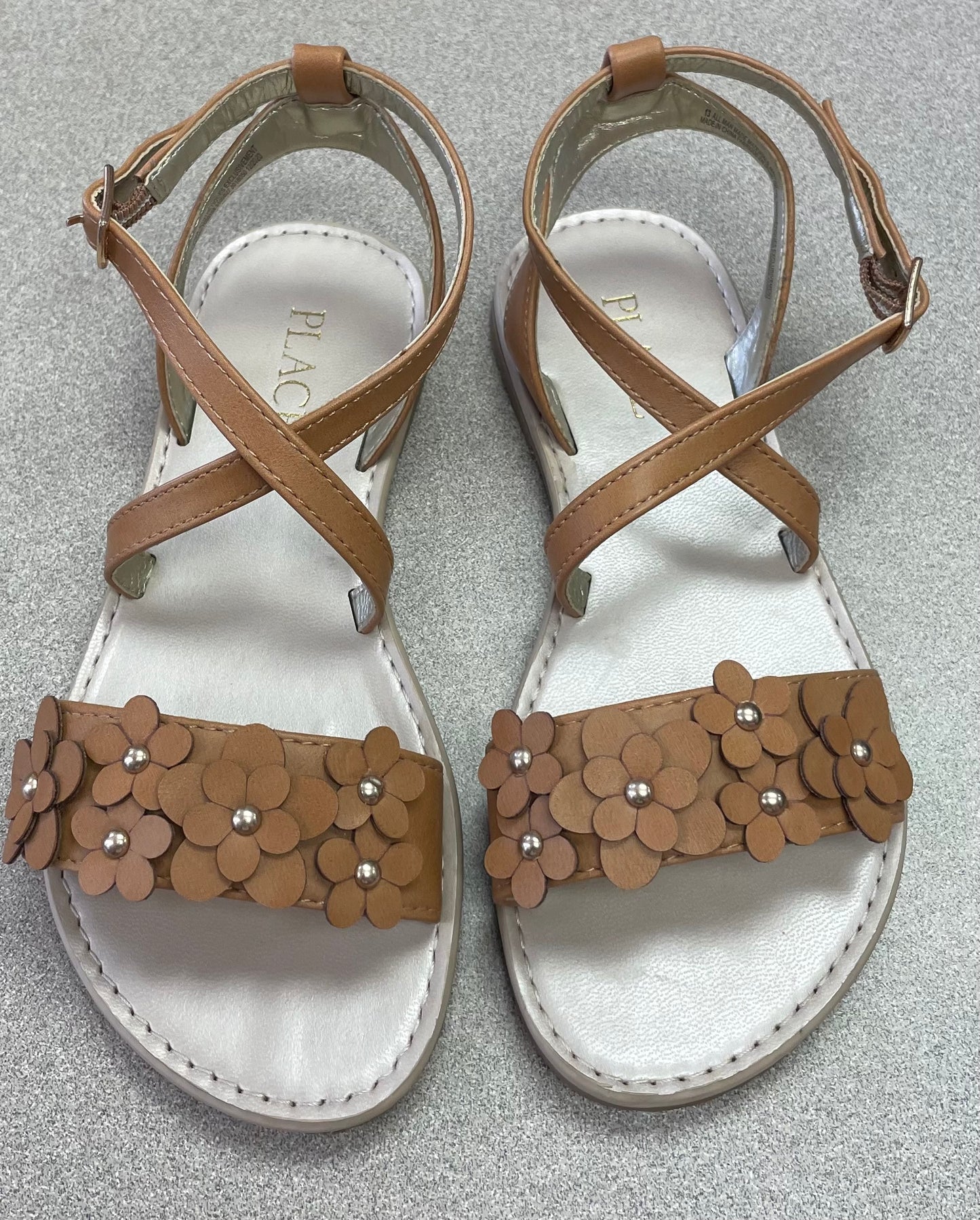 Brown  Childrens Place Sandals, 13Y