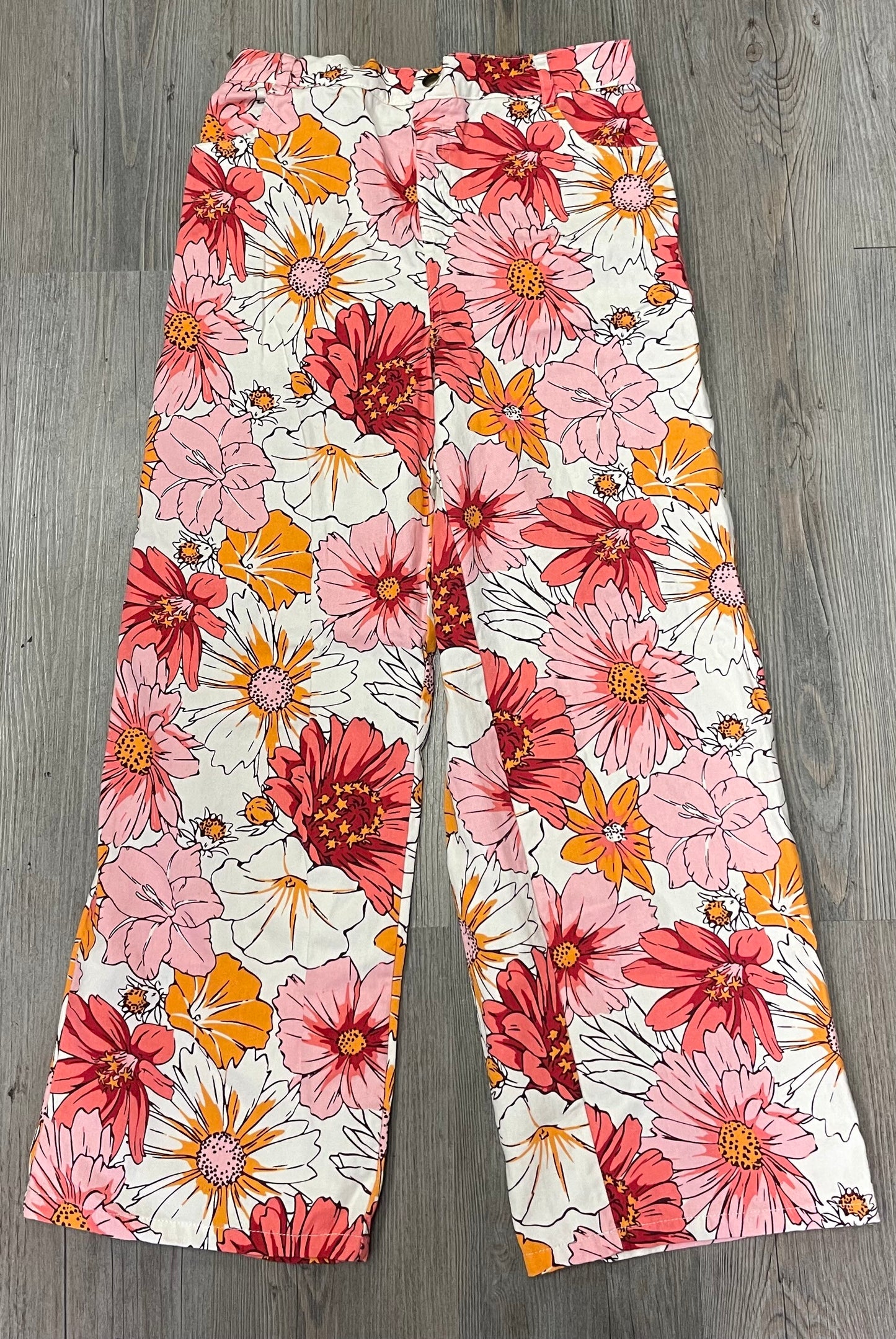 Floral  Floral Pants, 10-12Y