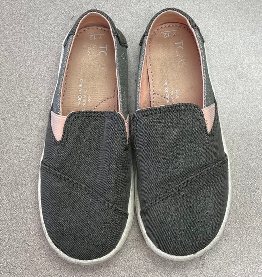 Grey  Toms Shoes, 12Y