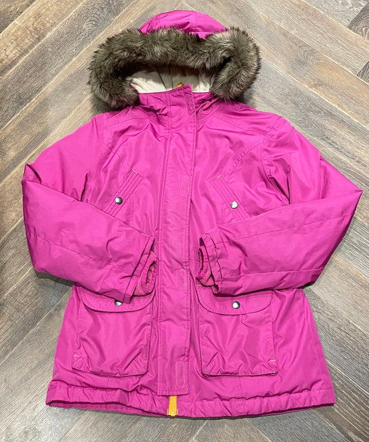 Fuchsia  Lands End Winter Jacket, 10-12Y