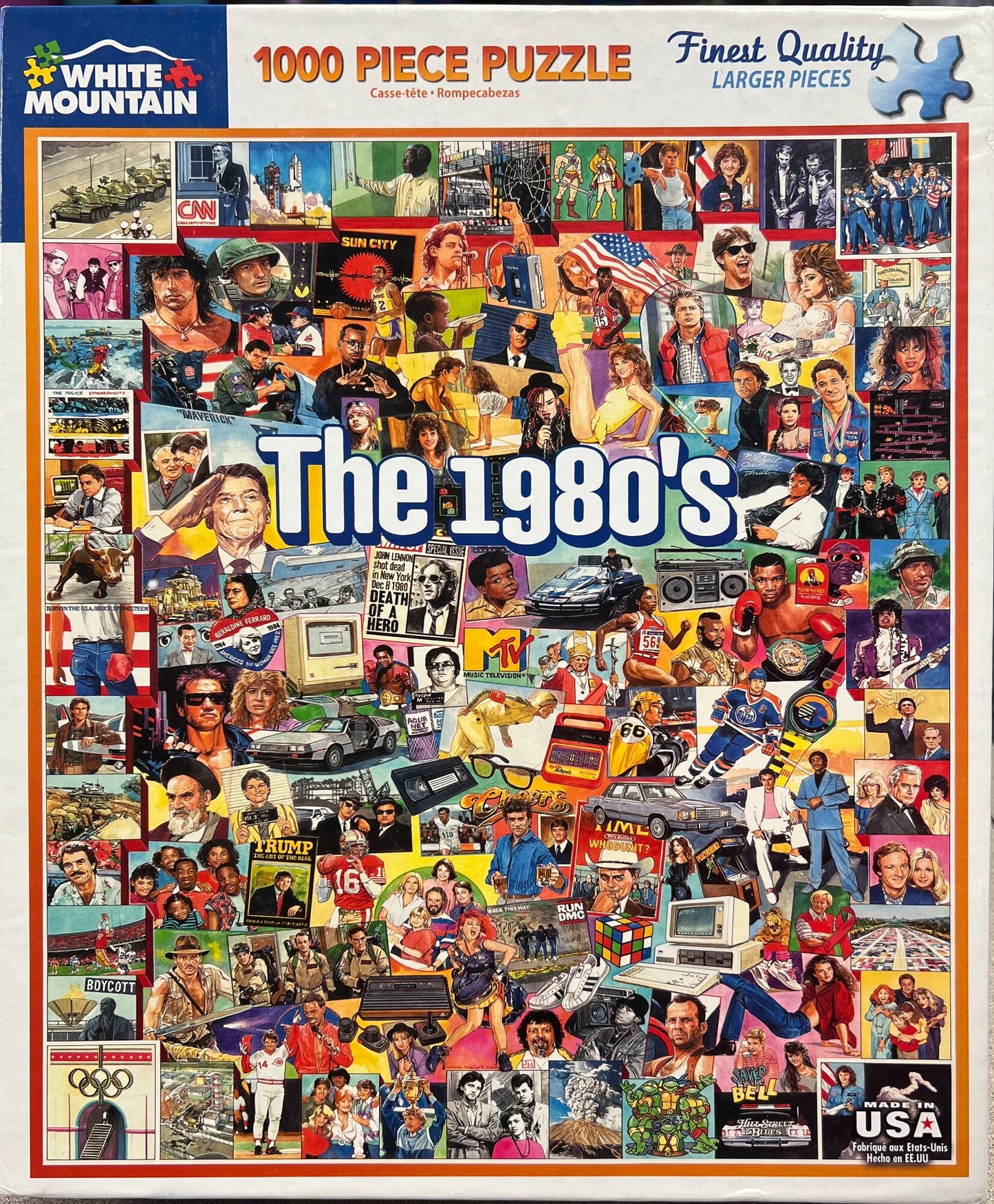 Blue  The 1980s Puzzle, 1000 Pcs