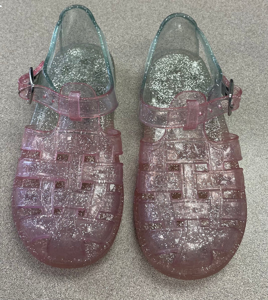 Multi  Gap Jelly Glitter Sandals, 7T