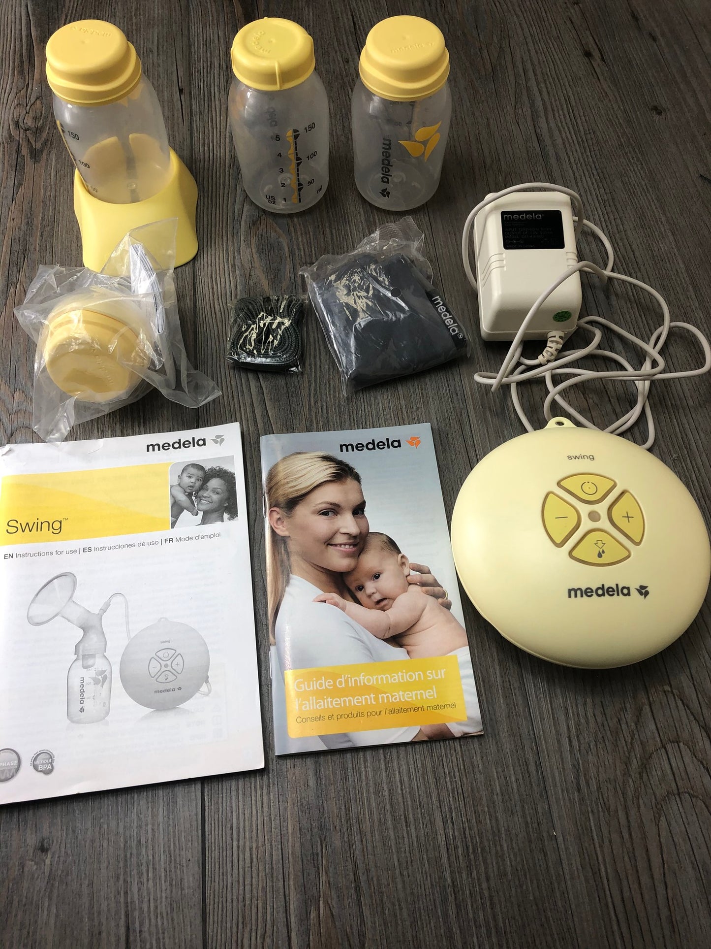 Yellow  Medela Swing Electric Pum, Single