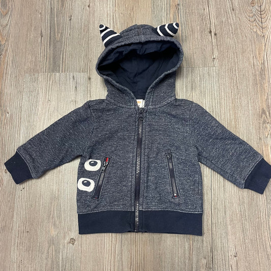 Navy  Gymboree Zip Hoodie, 6-12M