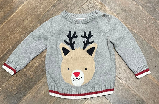 Grey  Joe Fresh Knit Sweater, 12-18M
