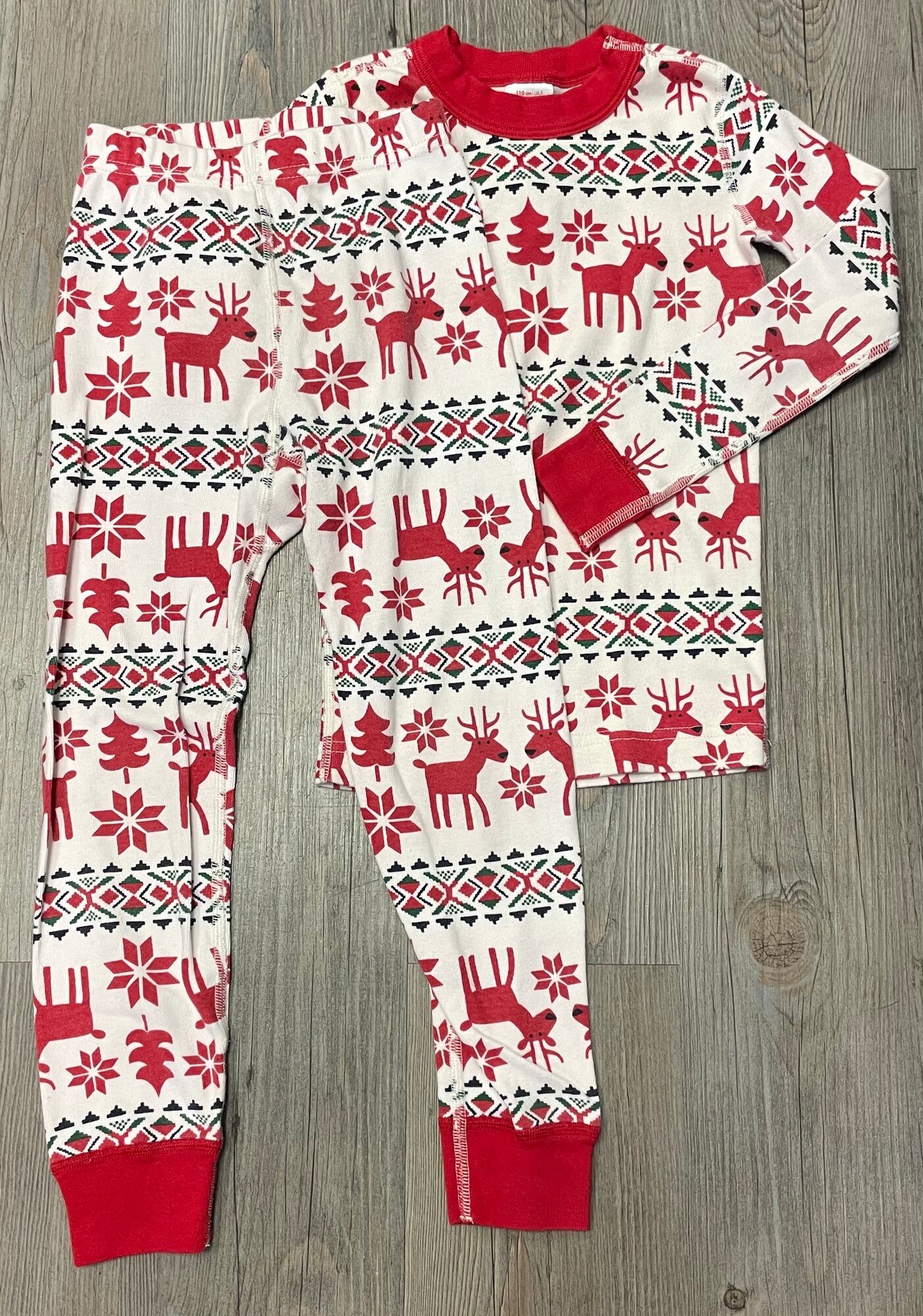 Multi  Hanna Anderson Pj Set, 5Y