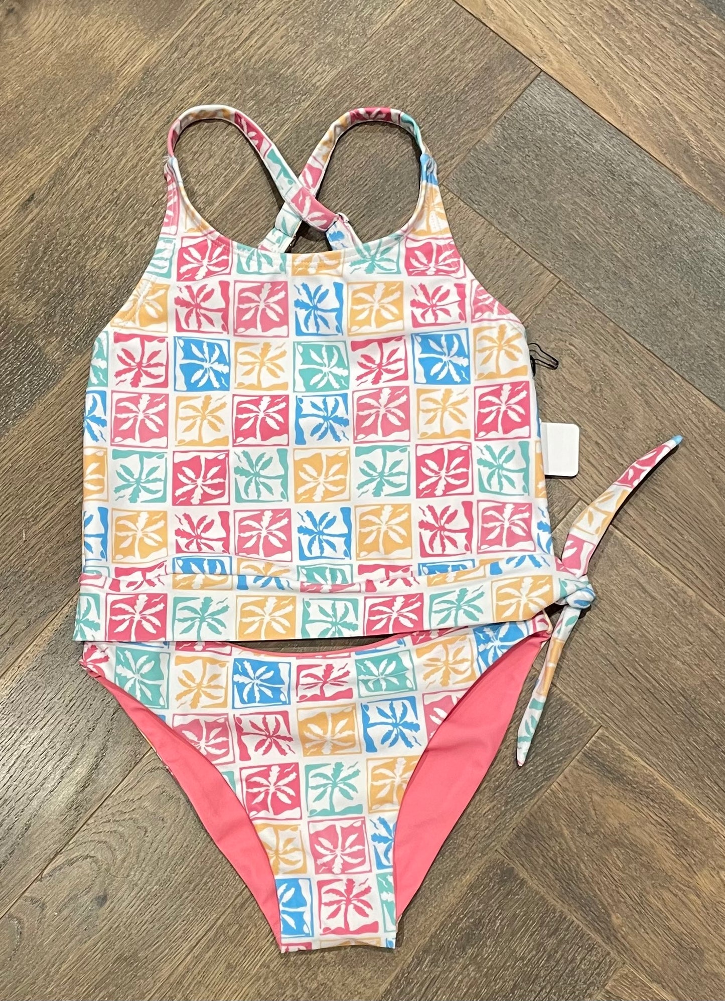 Multi  F4A Oasis Tankini Set, 6Y