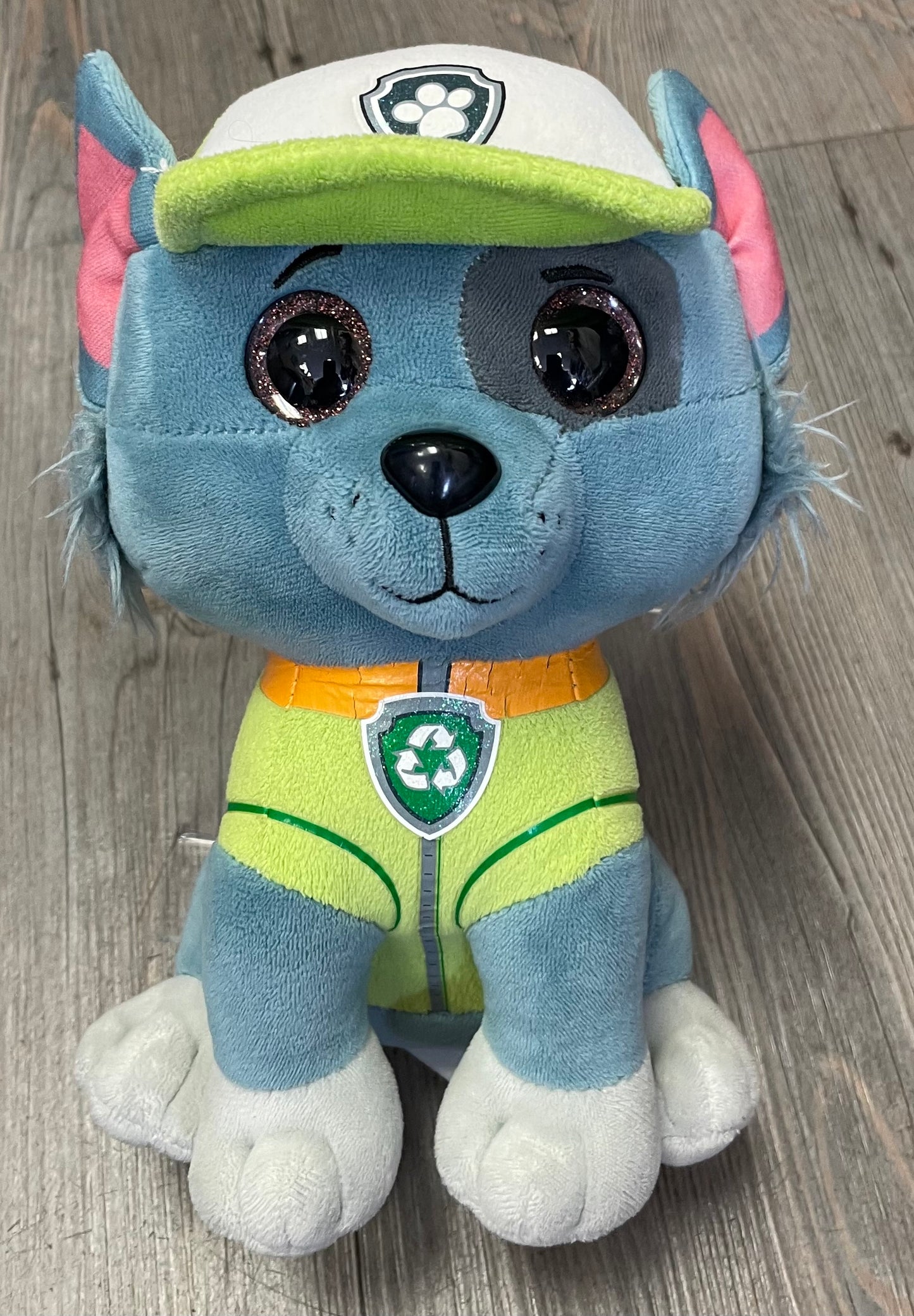 Green  Paw Patrol Ty Rocky, 10 Inch