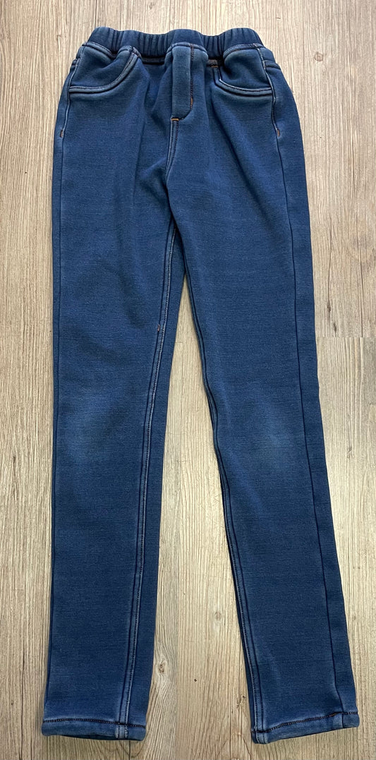 Blue  Deux Par Deux Fleecelined, 12Y