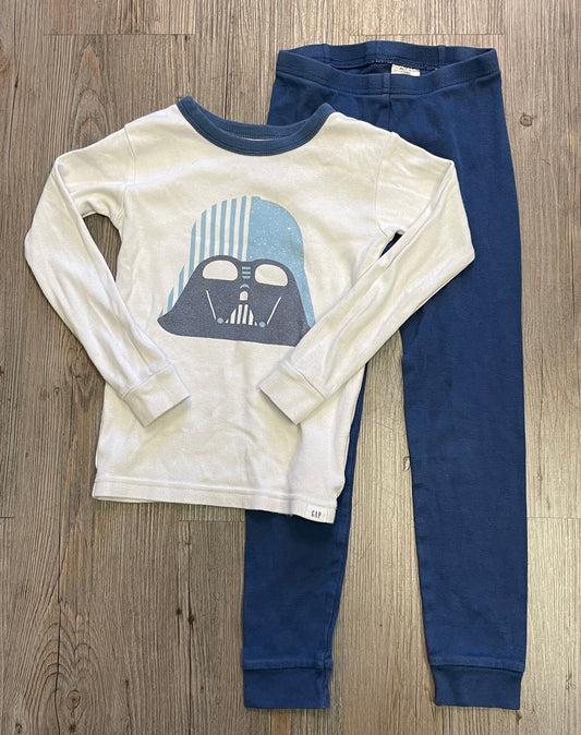 White/bl  Gap Pj Set Star Wars, 5Y