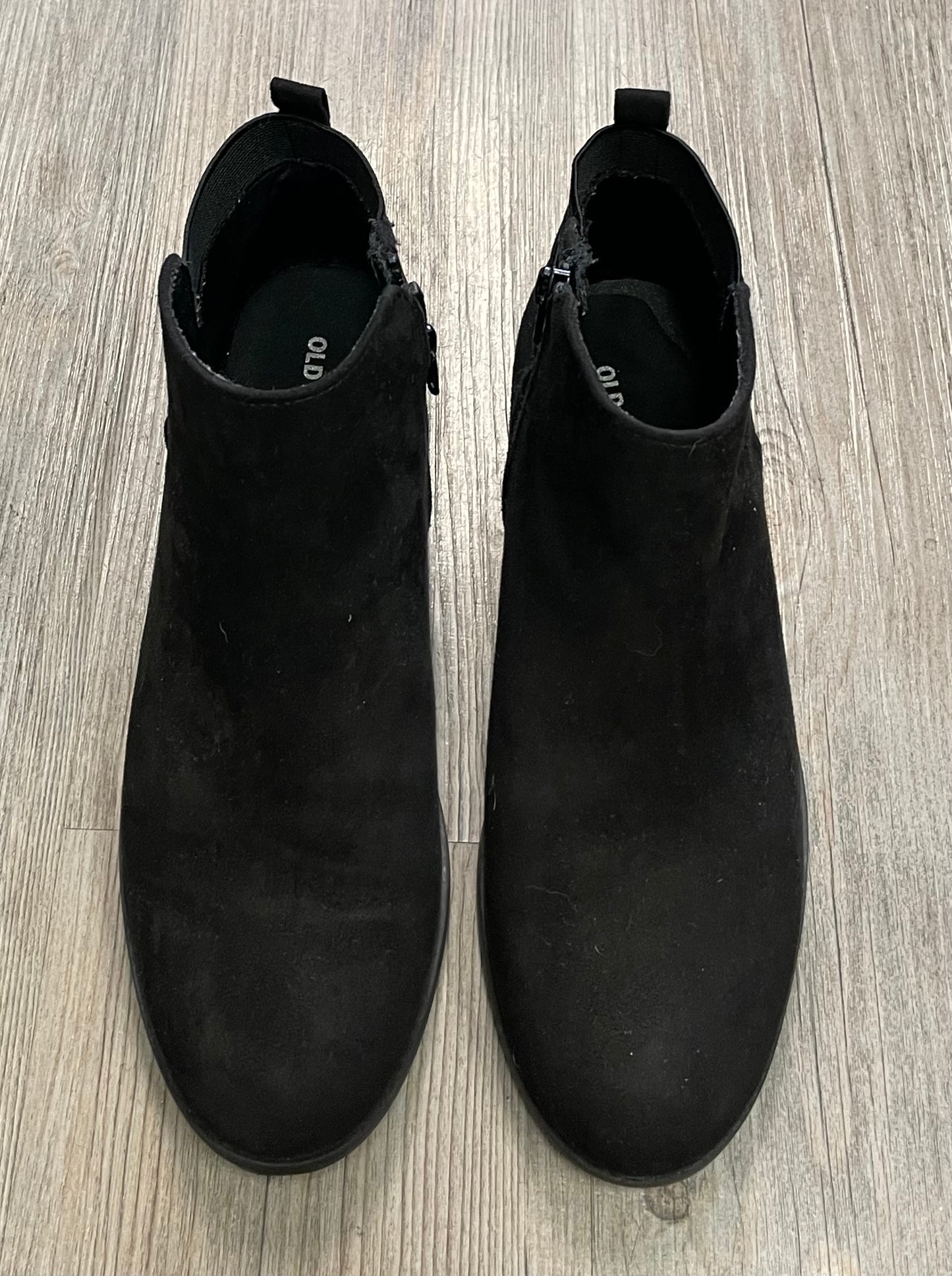 Black  Old Navy Dress Shoes, 8Y
