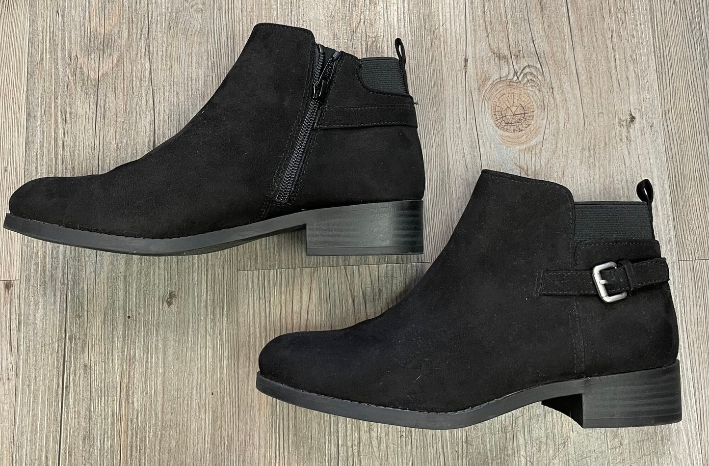 Black  Old Navy Dress Shoes, 8Y