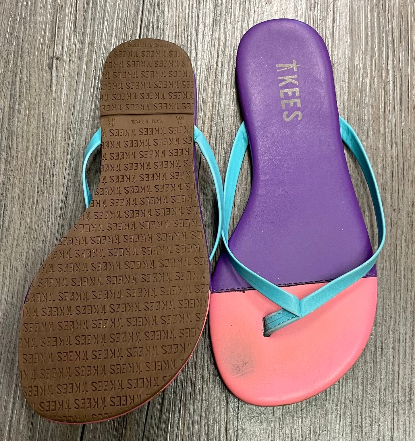 Multi  Tkees Flip Flop, 1Y