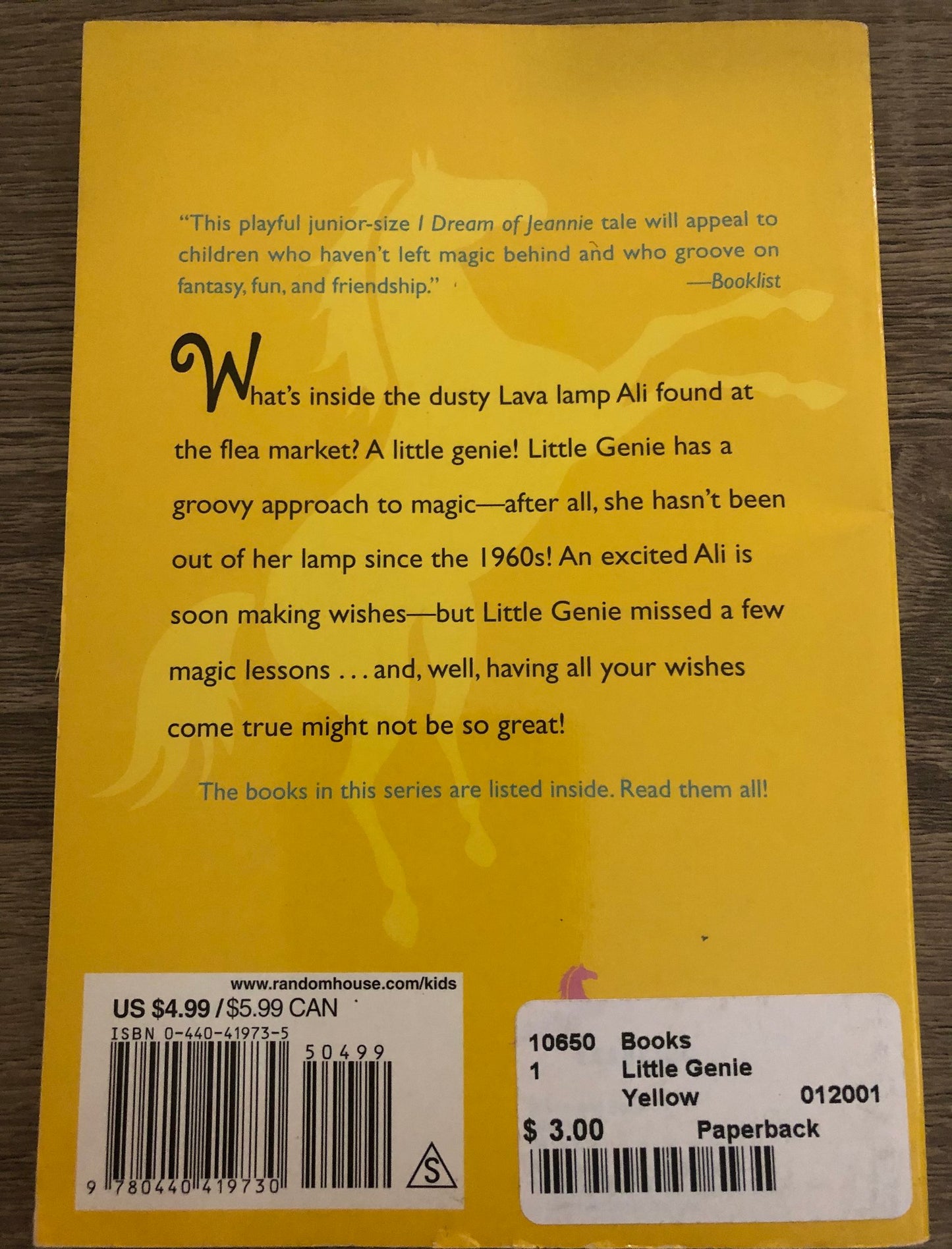 Yellow  Little Genie, Paperback