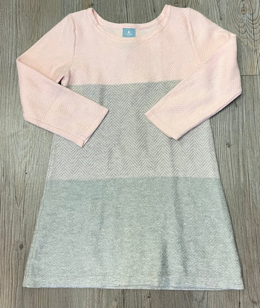 Pink/gre  Gap LS Dress, 3Y