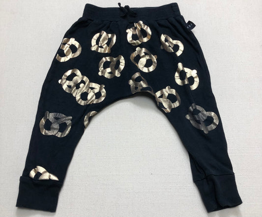 Black  Huxbaby Pants, 4Y