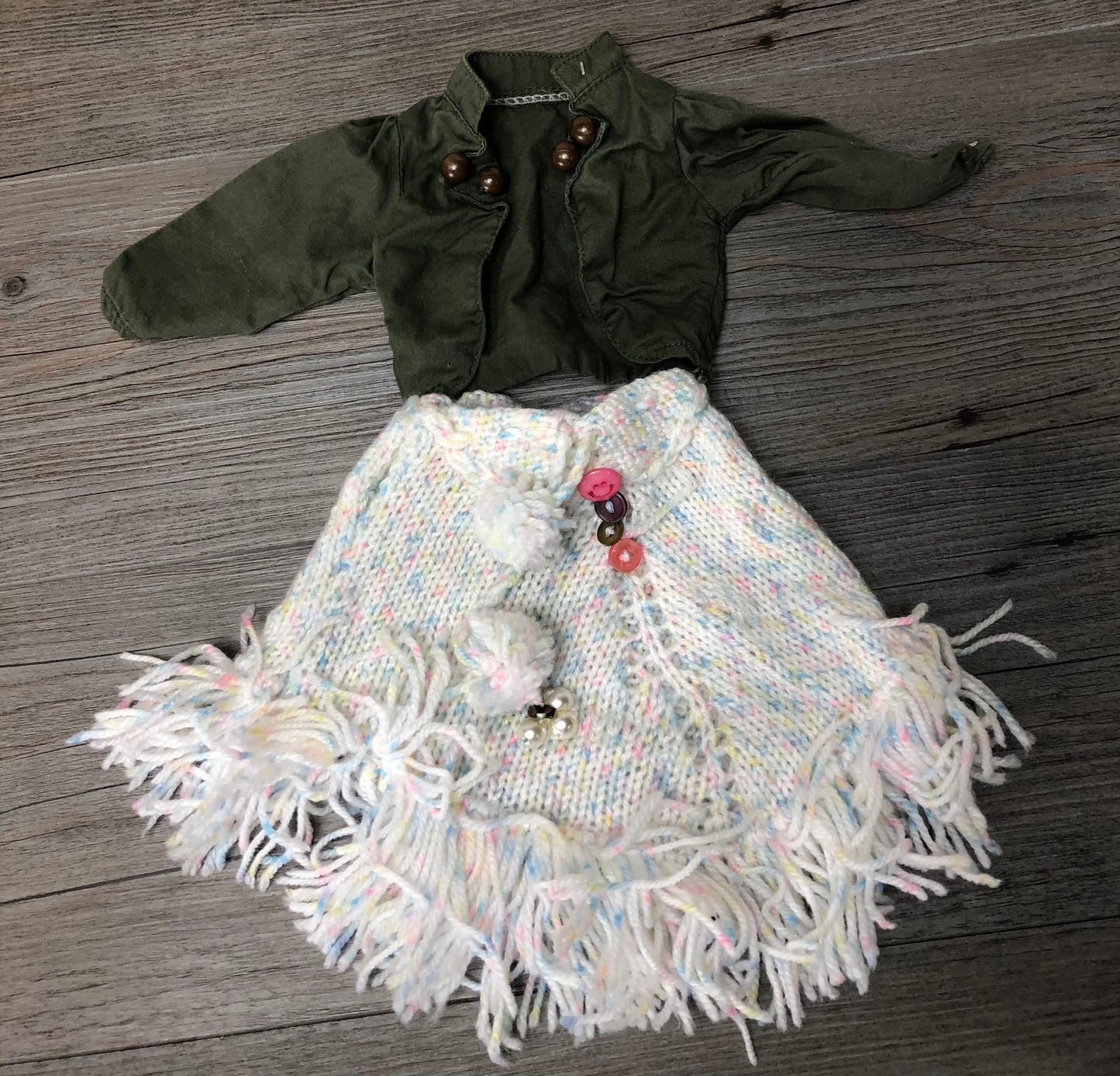 Multi  Doll Clothing, 2pcs