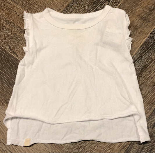 White  Mini Mioche Top, 3-6M
