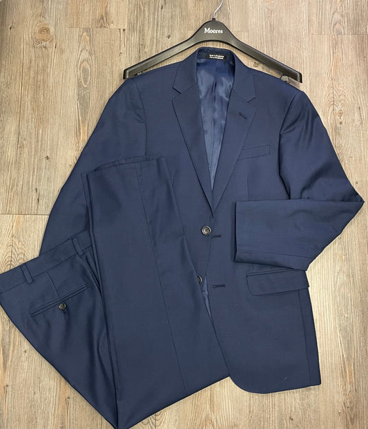 Blue  Egara Moores Suit, 36 Regular