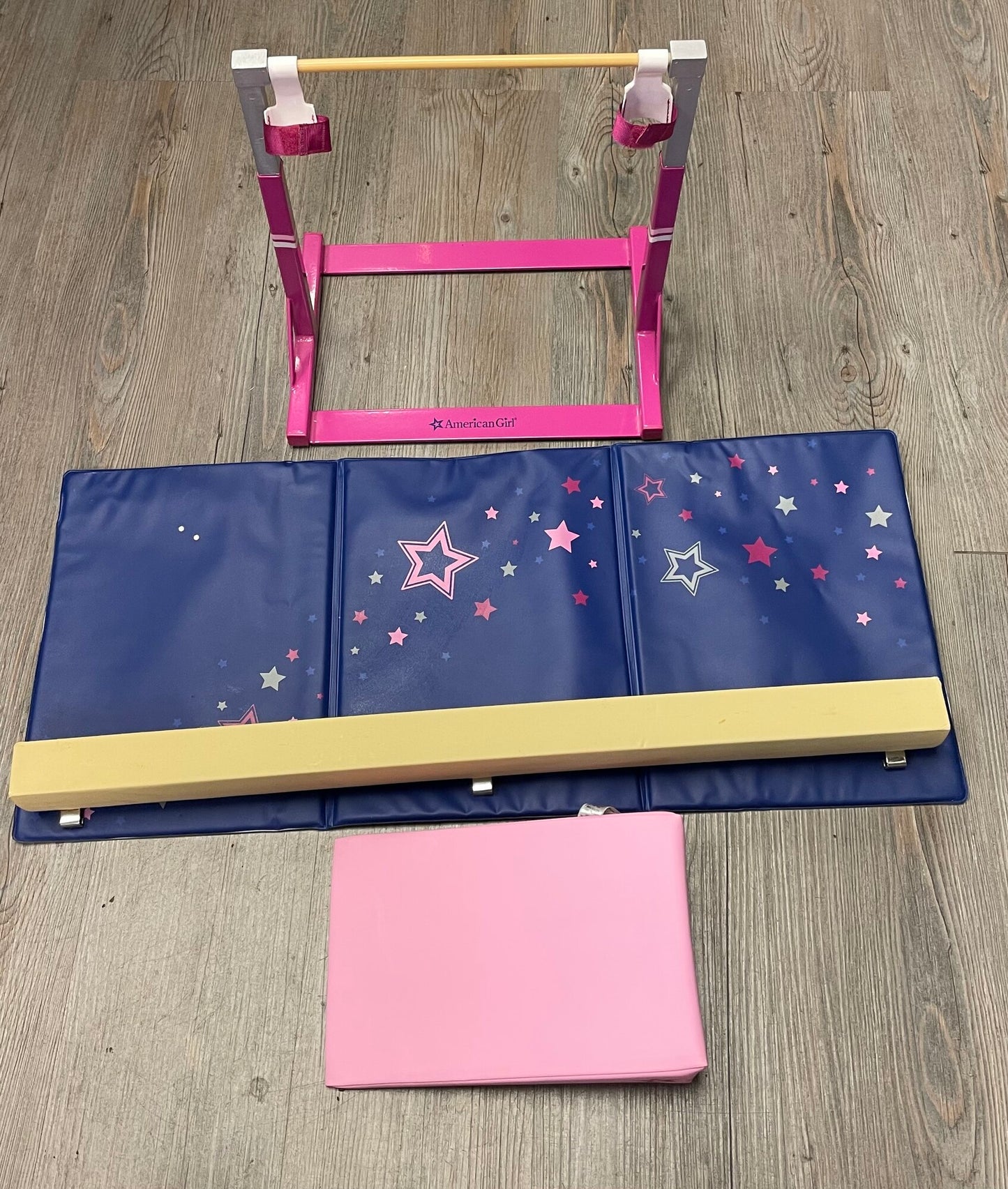 Multi  AG Doll Gymnastic Set, Pre-owned