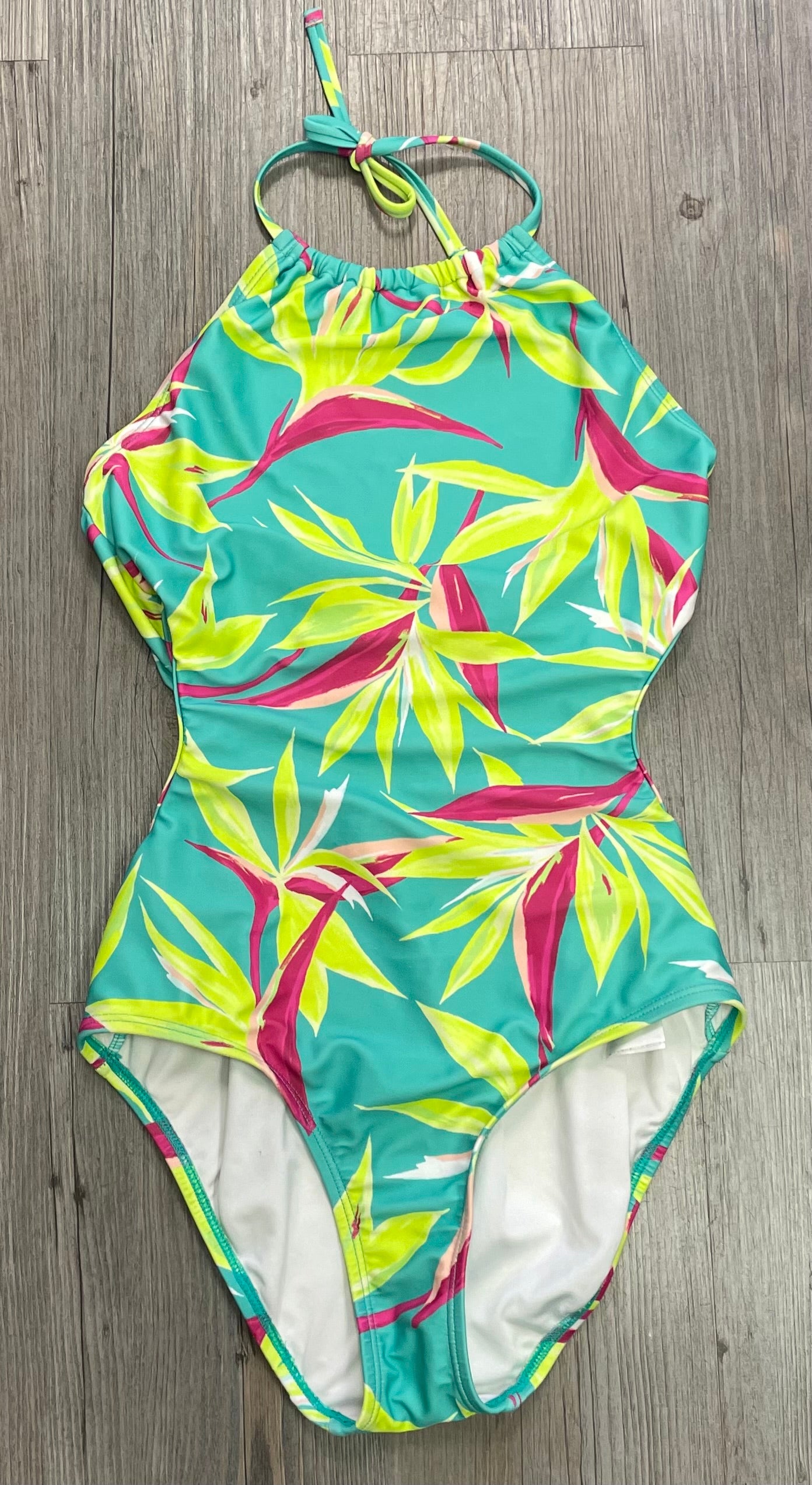 Floral  Old Navy Bathing Suit, 14-16Y