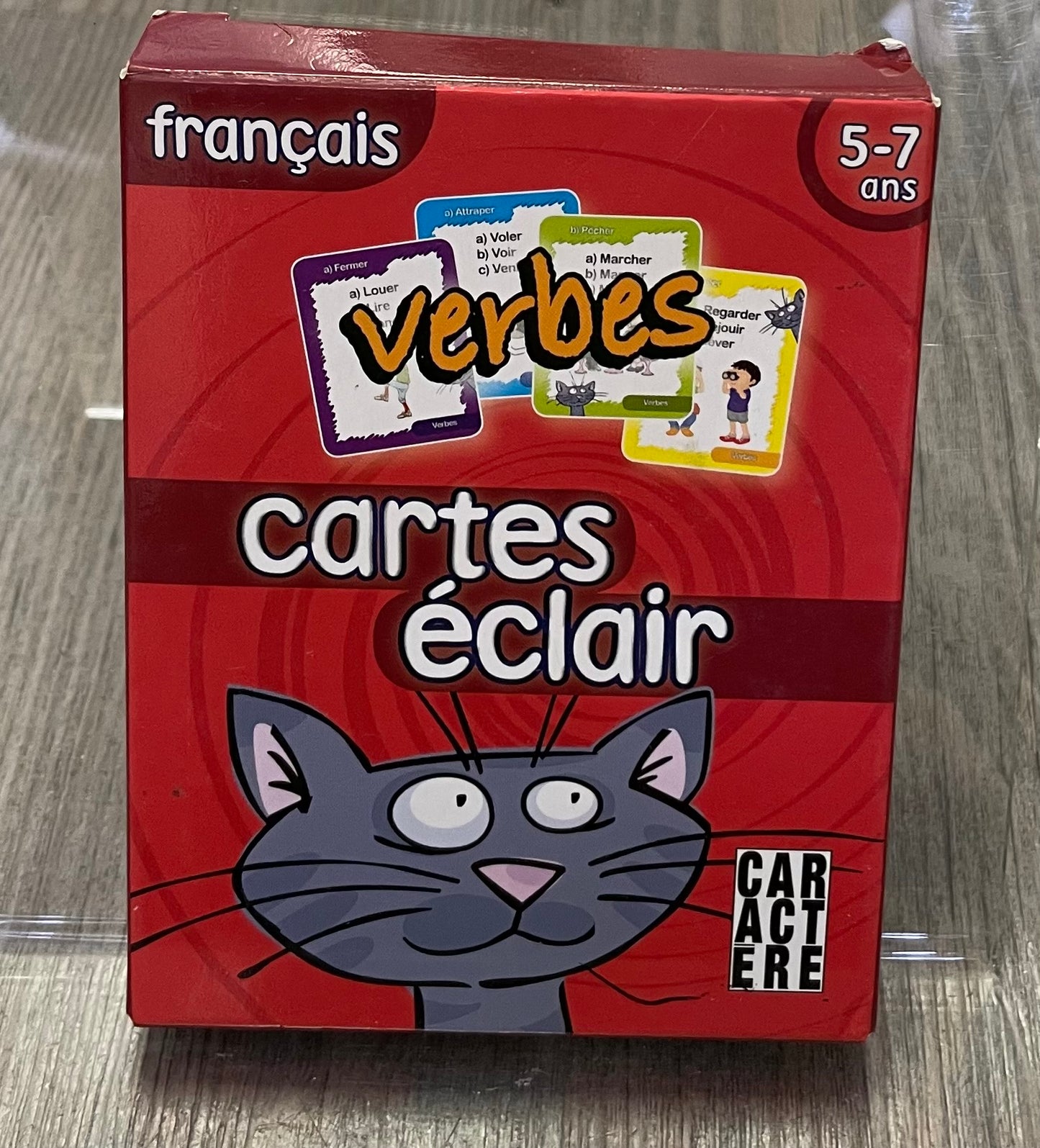 Red  56 Cartes Eclair, Pre-owned