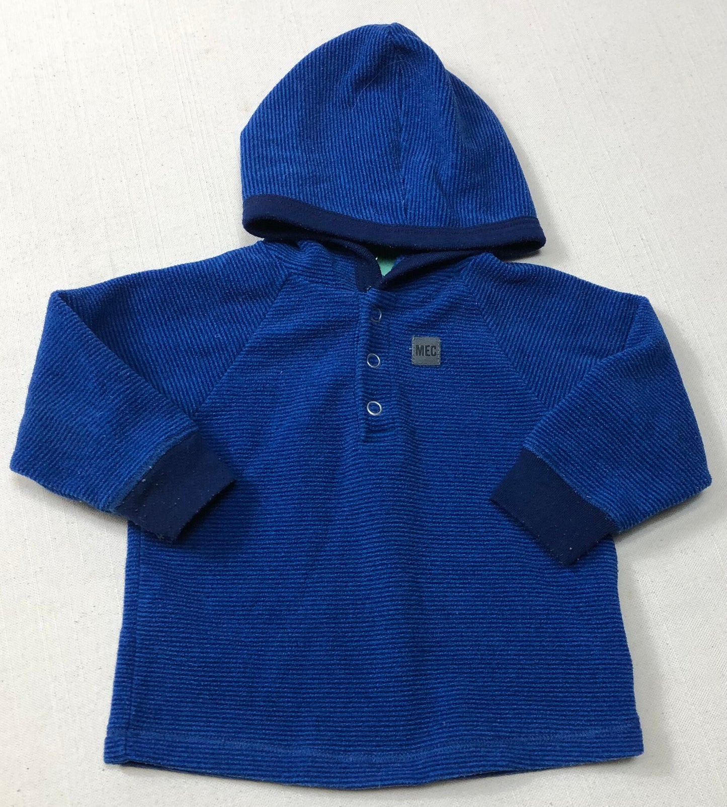 Blue  MEC Fleece Hoodie, 6M