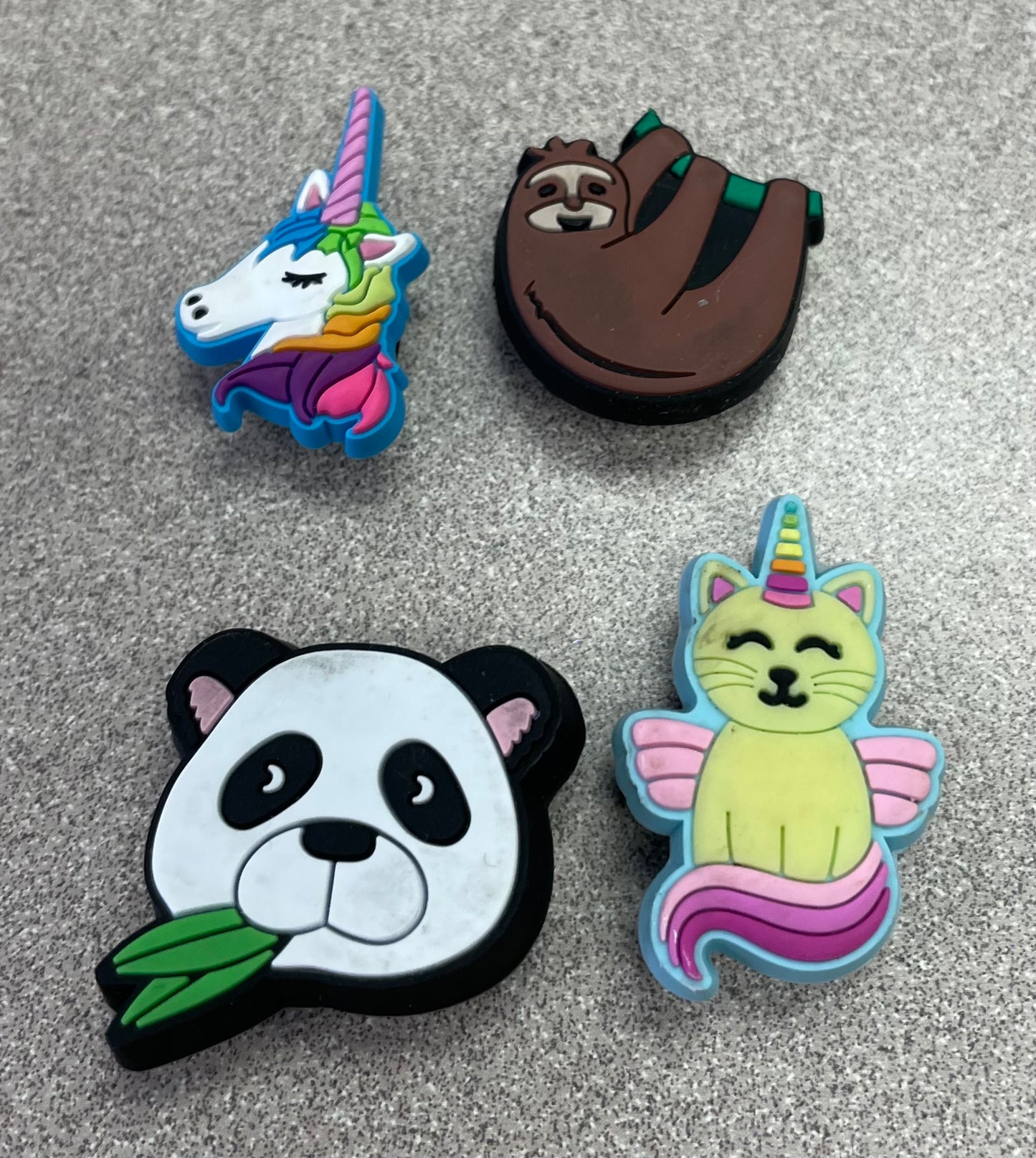 Multi  Crocs Jibbitz, 4pcs