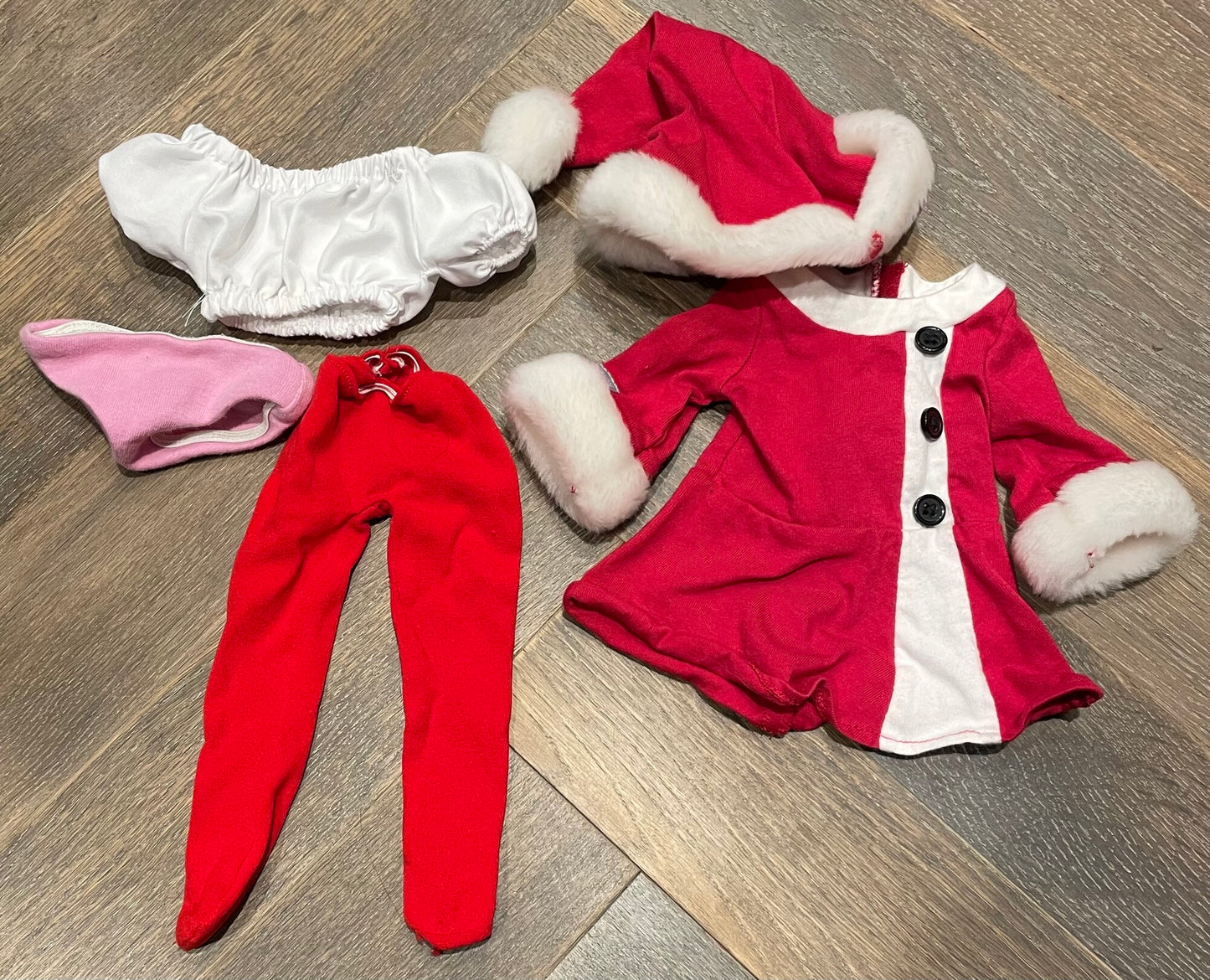 Red  AG Santa Dress Set, 18 Inch