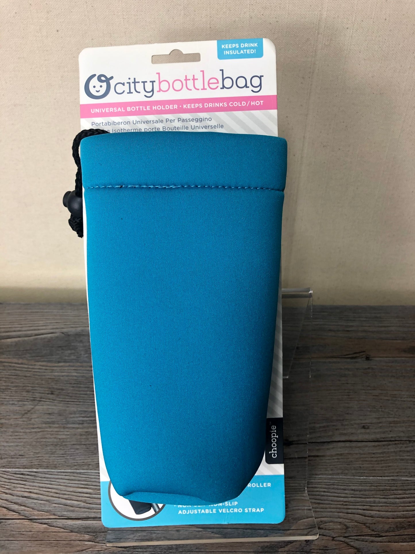 Blue  City Bottle Bag, NEW