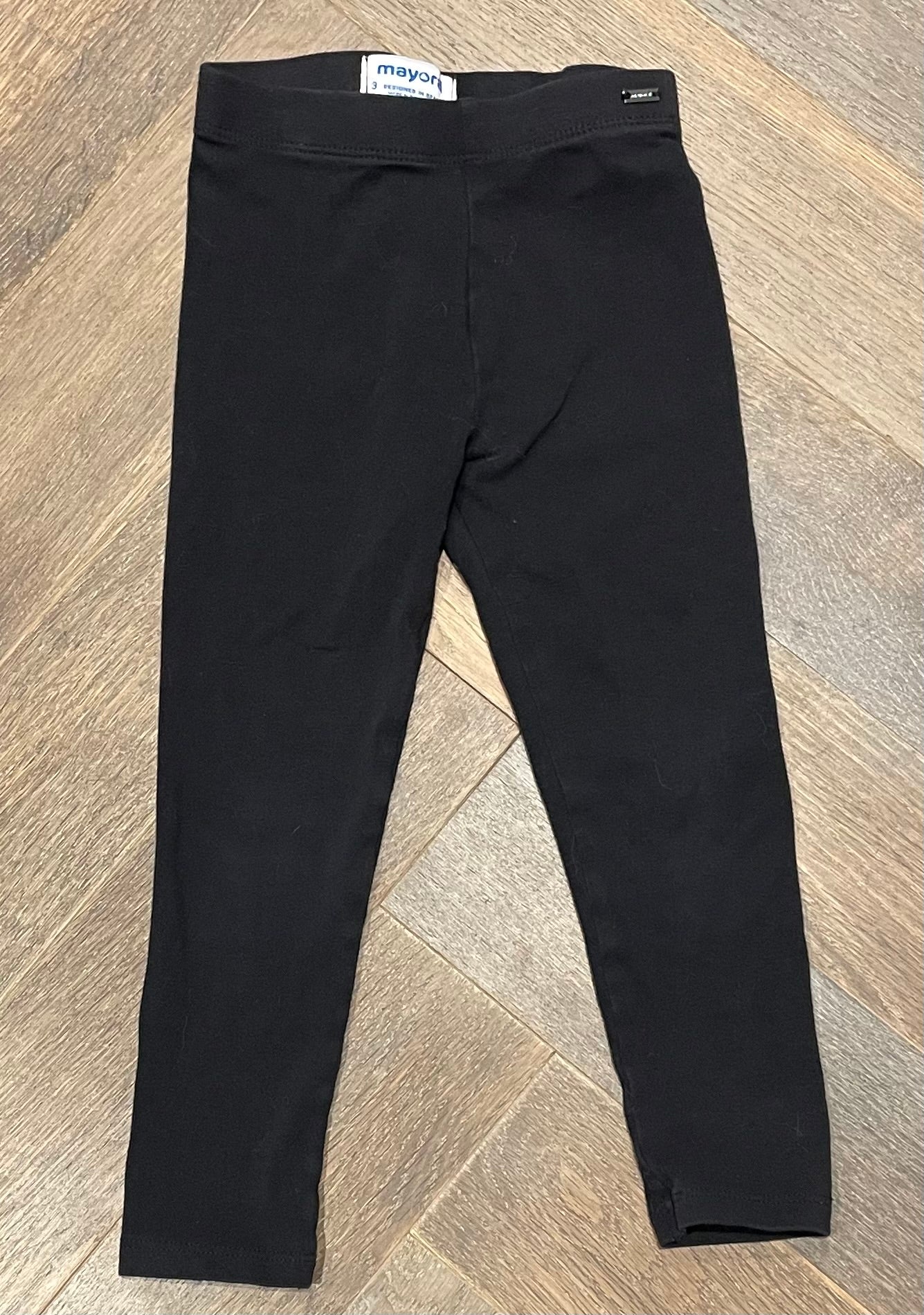 Black  Mayoral Leggings, 3Y