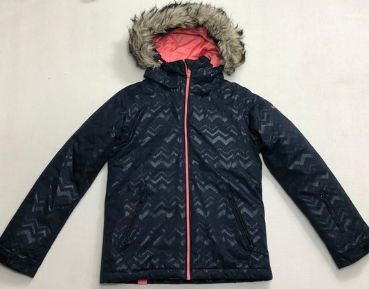 Black  Roxy Dry Flight Jacket, 12Y