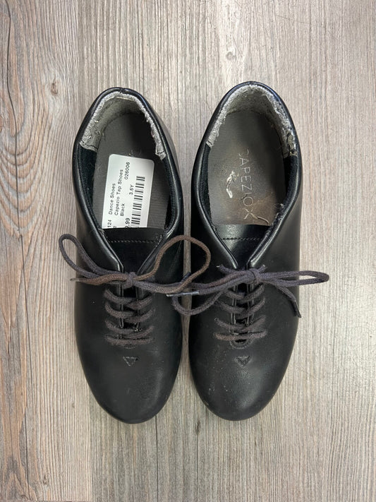 Black  Capezio Tap Shoes, 3.5Y