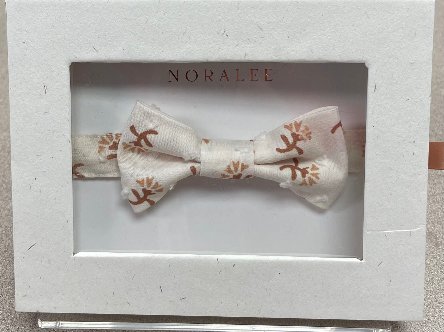 Natural  Noralee Bow Tie, 1-4Y