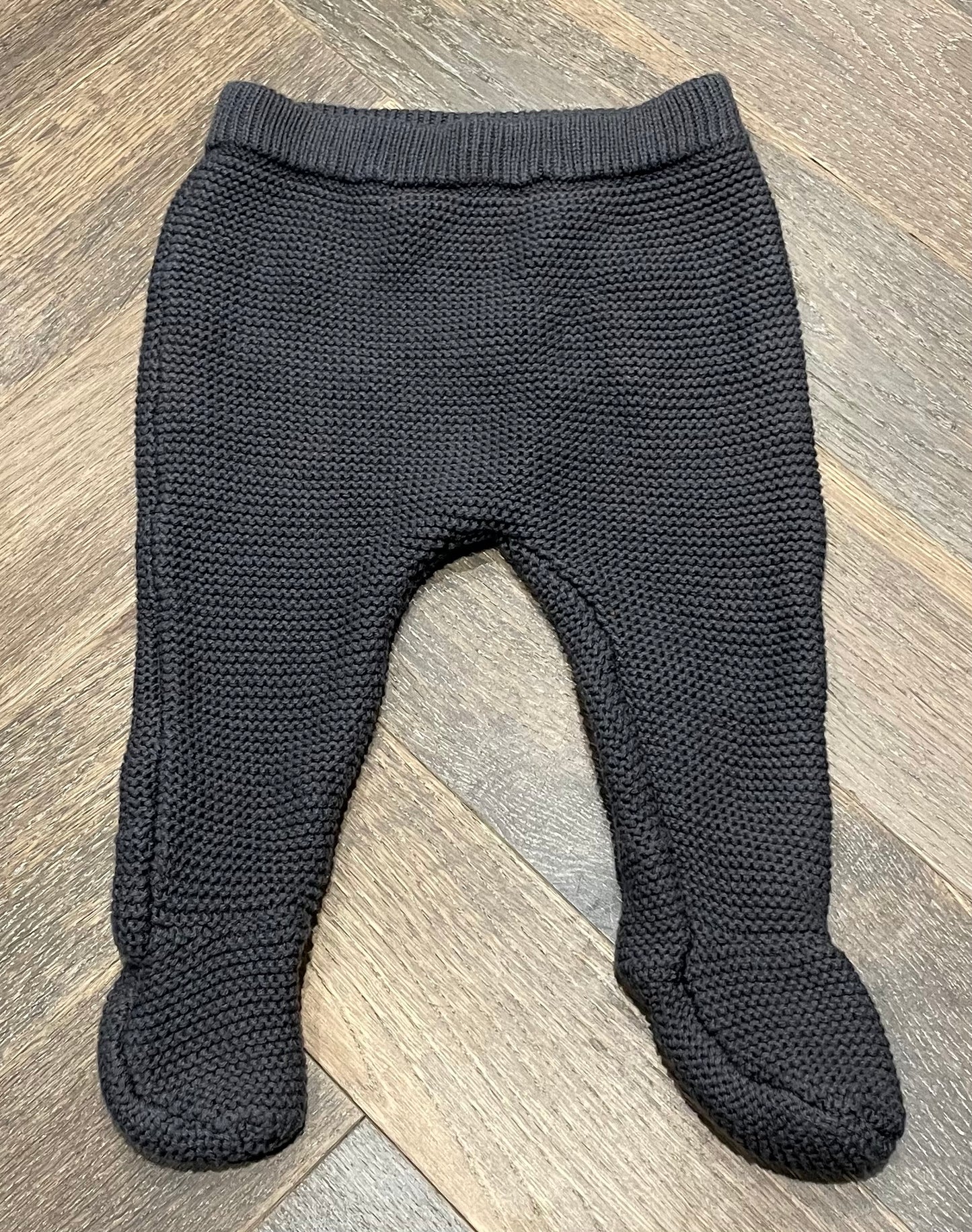 Dark Gre  Joe Fresh Knit Footed, Newborn