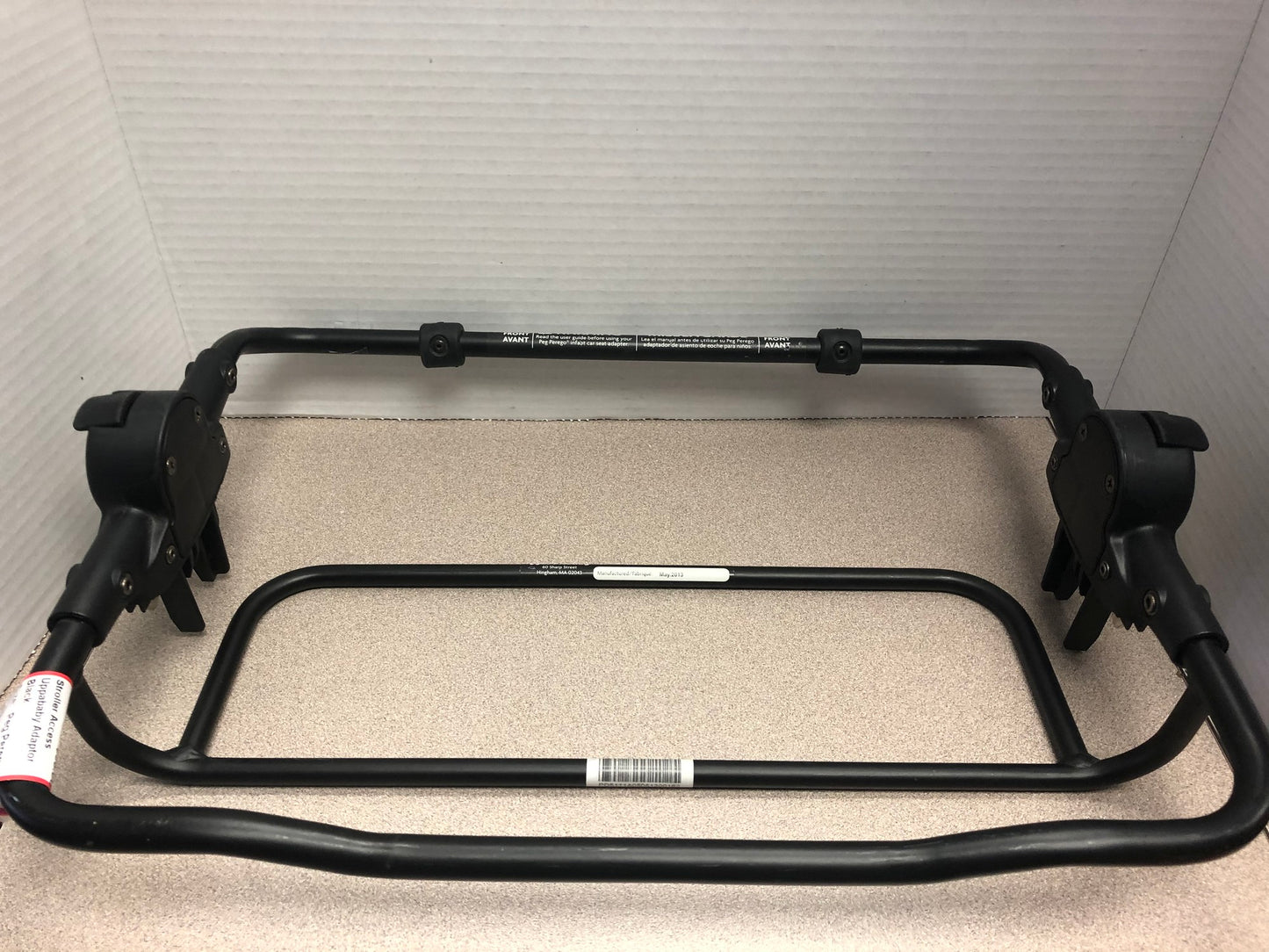 Black  Uppababy Adaptor, Peg Perego