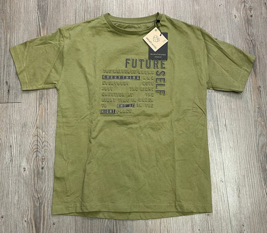 Olive  Nukutavake Tee, 12Y