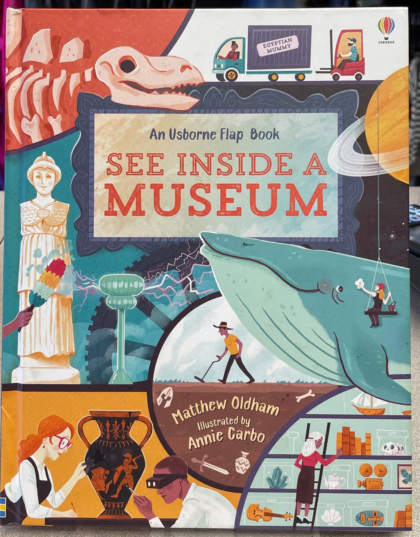 Multi  An Usborne Flap Book, Hardcover