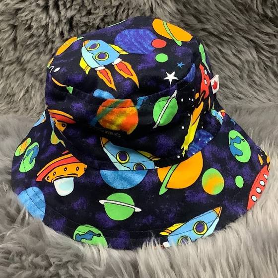 Multi  Blast Off Sun Hat, 0-3 Month