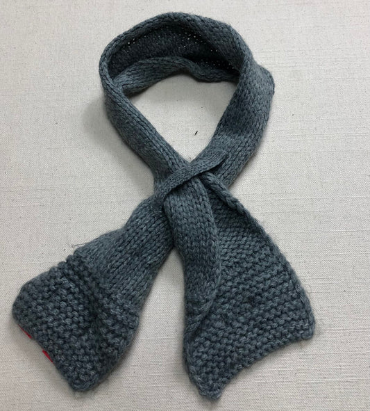 Grey  Barts Knit Scarf, Toddler