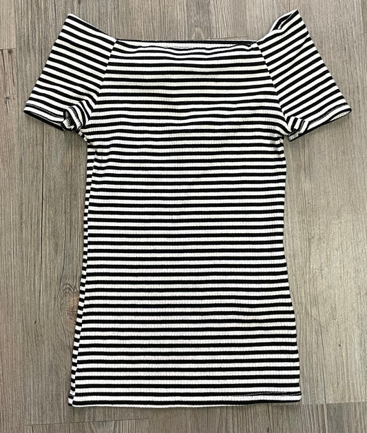 Blk/ Whi  Garage Tee, 14Y+