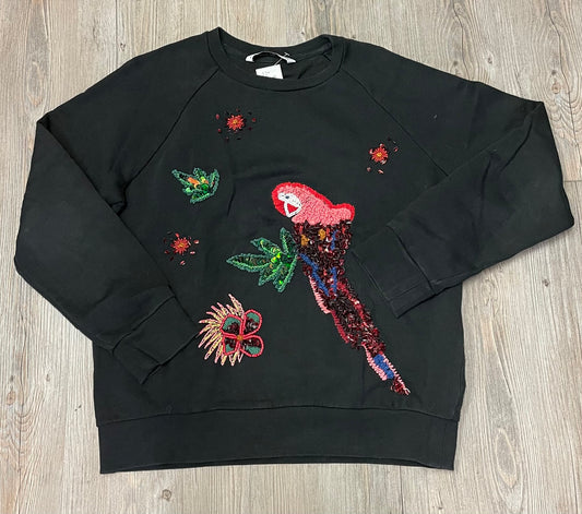 Black  Zara Sequins Sweatshirt, 14Y+