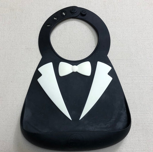 Black  Make My Day Bib, None