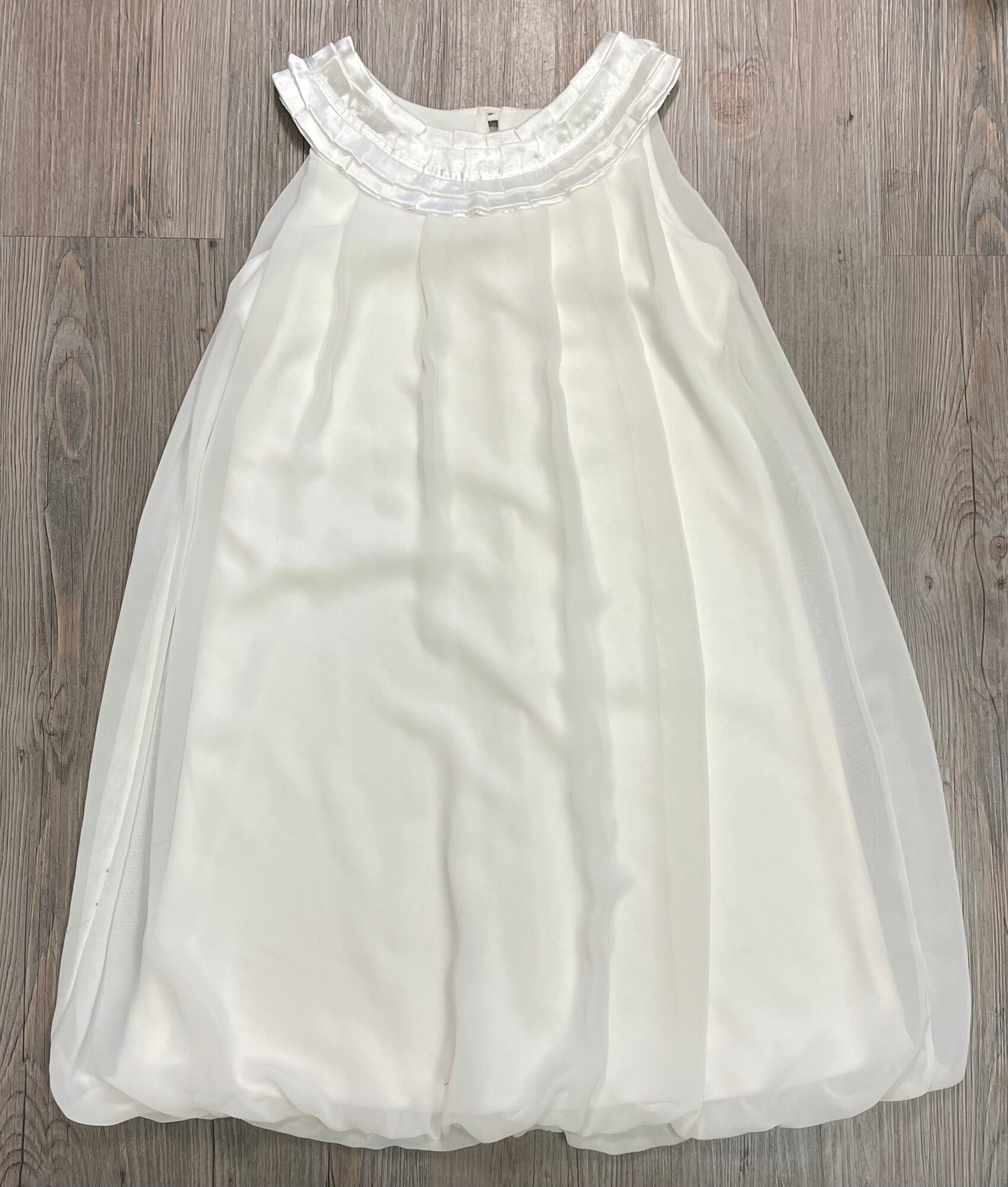 White  Un Deux Trois Dress, 10Y