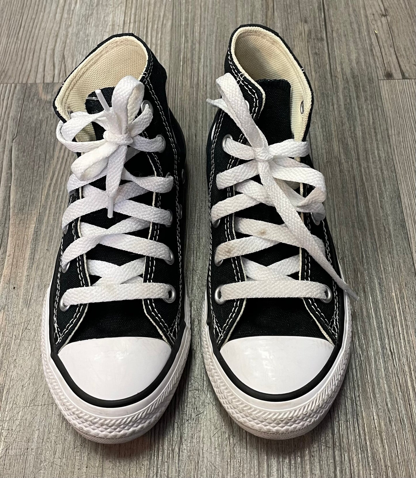 Black  Converse High Tops, 11Y